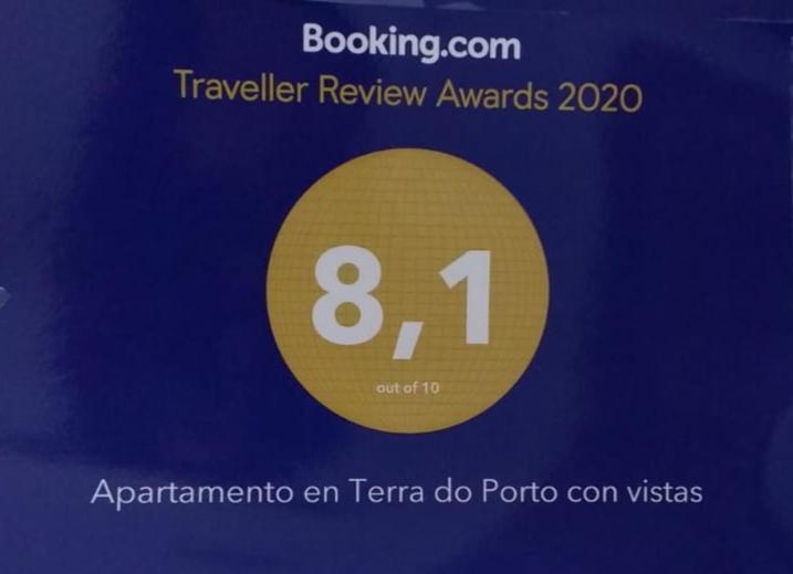 Apartamento en Terra do Porto con vistas O Grove Exterior foto