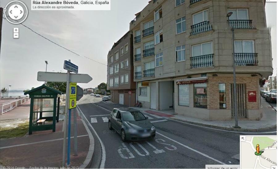 Apartamento en Terra do Porto con vistas O Grove Exterior foto